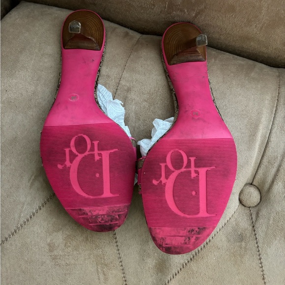 Authentic Vintage Hot Pink Dior Kitten Heels - Picture 6 of 6